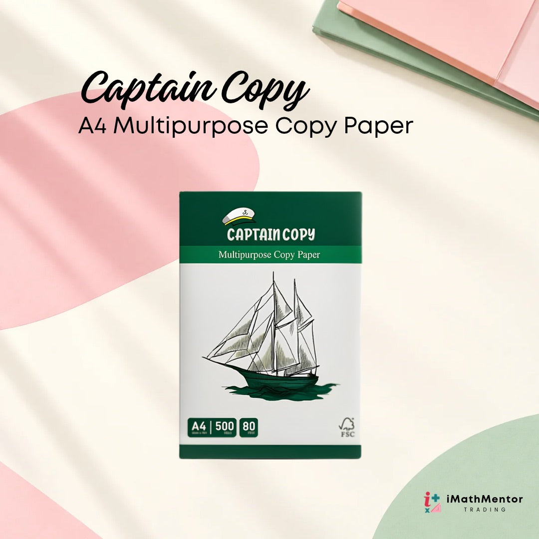 Captain Copy A4 Multipurpose Copy Paper – 500 Sheets