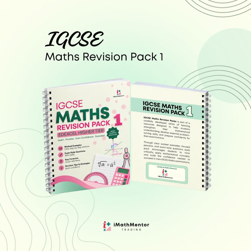 IGCSE Math Revision Pack 1