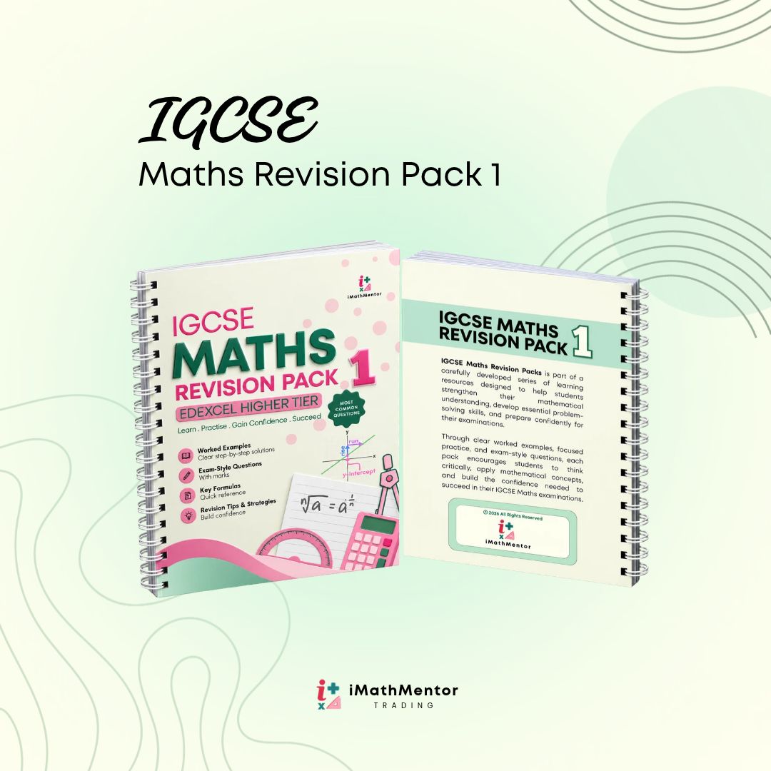 IGCSE Math Revision Pack 1