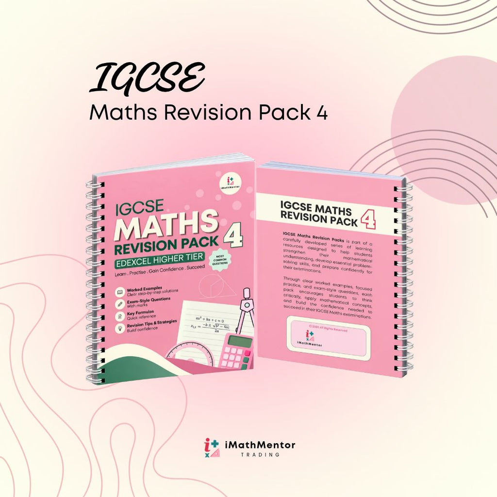 IGCSE Math Revision Pack 4